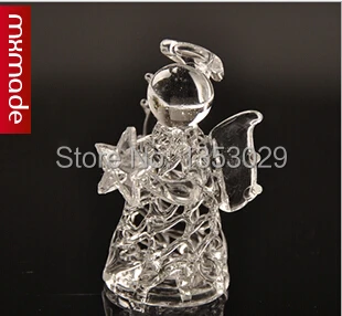 Free Shipping 2pcs/lot Transparent Lucky Star Angel Christmas Home Decoration Small Glass Angel Crafts Birthday Wedding Gifts
Free Shipping 2pcs/lot Transparent Lucky Star Angel Christmas Home Decoration Small Glass Angel Crafts Birthday Wedding Gifts