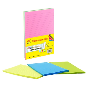 4A Sticky Notes,5 x 8 Inches,Neon Assorted,Lined,Memo Pad Planner Sticker Kawaii Notebook,Self-Stick Notes,4A 5084-N-L
4A Sticky Notes,5 x 8 Inches,Neon Assorted,Lined,Memo Pad Planner Sticker Kawaii Notebook,Self-Stick Notes,4A 5084-N-L
