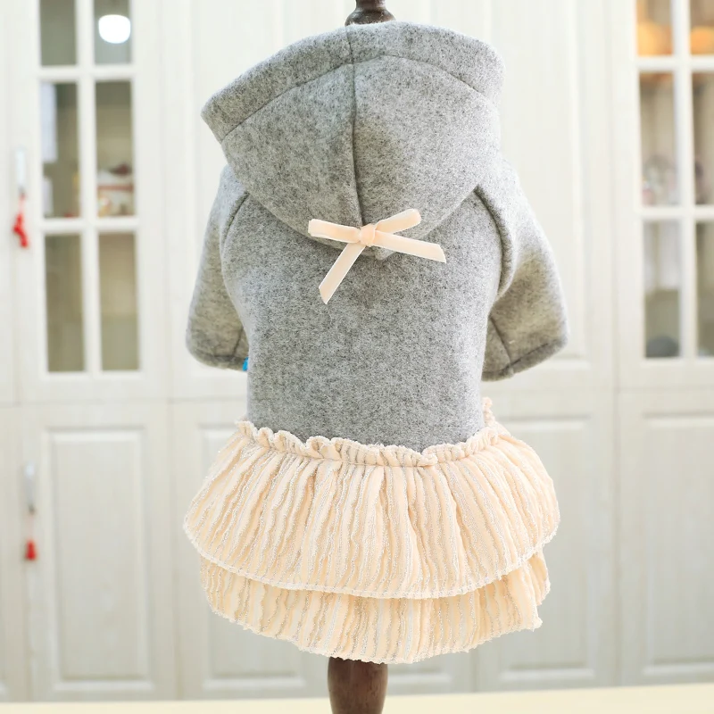 Dog Woolen Dress Pet Puppy Dog Clothes Spring and Summer Teddy Poodle Two Feet Skirt Cake Skirt
Dog Woolen Dress Pet Puppy Dog Clothes Spring and Summer Teddy Poodle Two Feet Skirt Cake Skirt