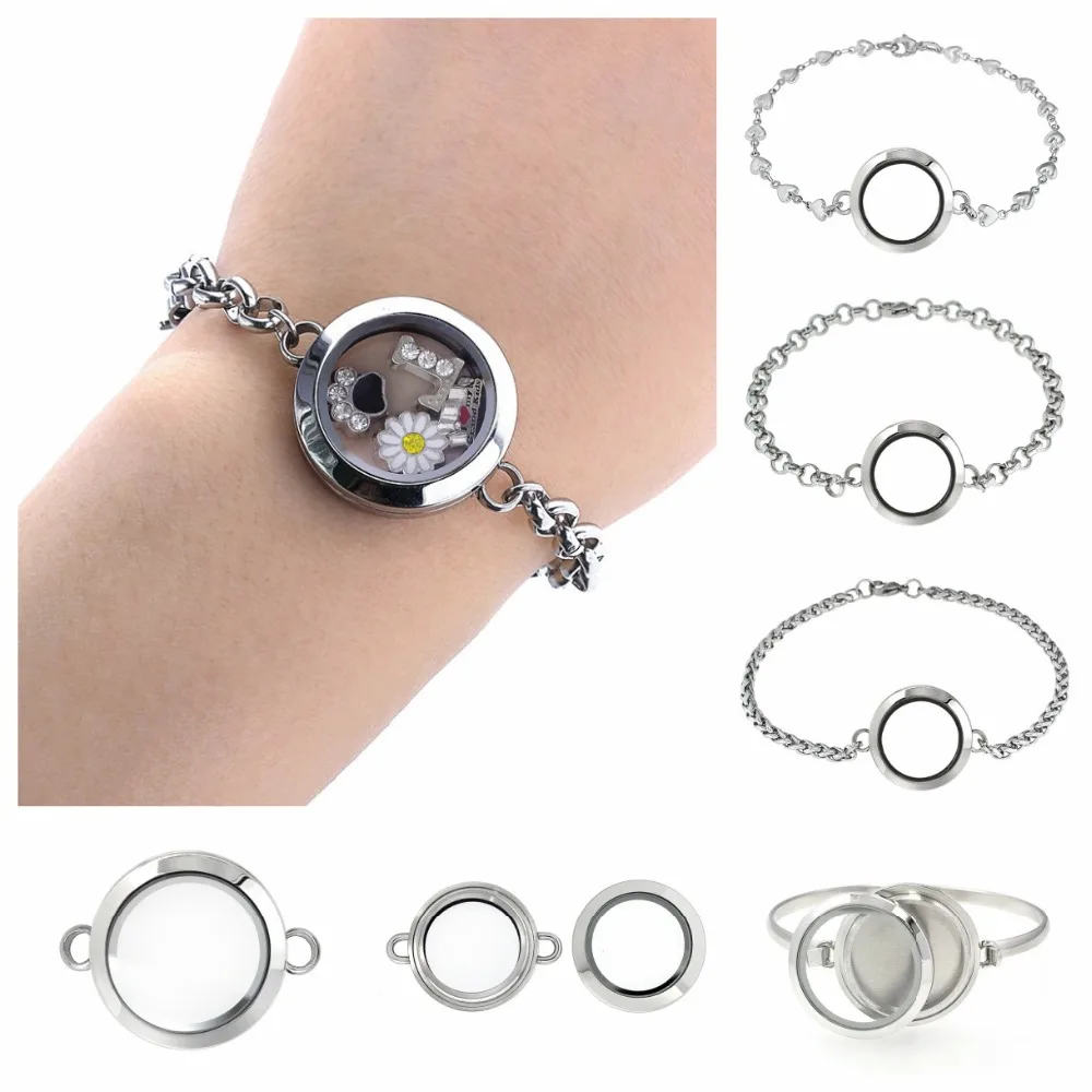1pcs living memory locket bracelet bangle plain Round 25mm/30mm Twist screw locket 316L stainless steel for Floating charms
1pcs living memory locket bracelet bangle plain Round 25mm/30mm Twist screw locket 316L stainless steel for Floating charms