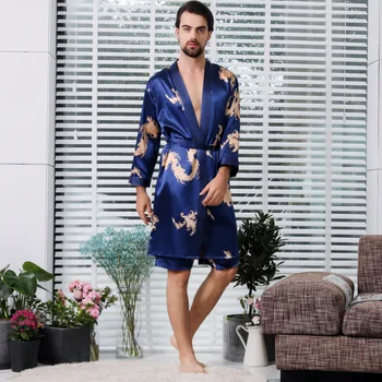 Pajamas for men male robe set satin silk animal print nightgown female sleepwear unisex plus size robe set couple home suit
Pajamas for men male robe set satin silk animal print nightgown female sleepwear unisex plus size robe set couple home suit