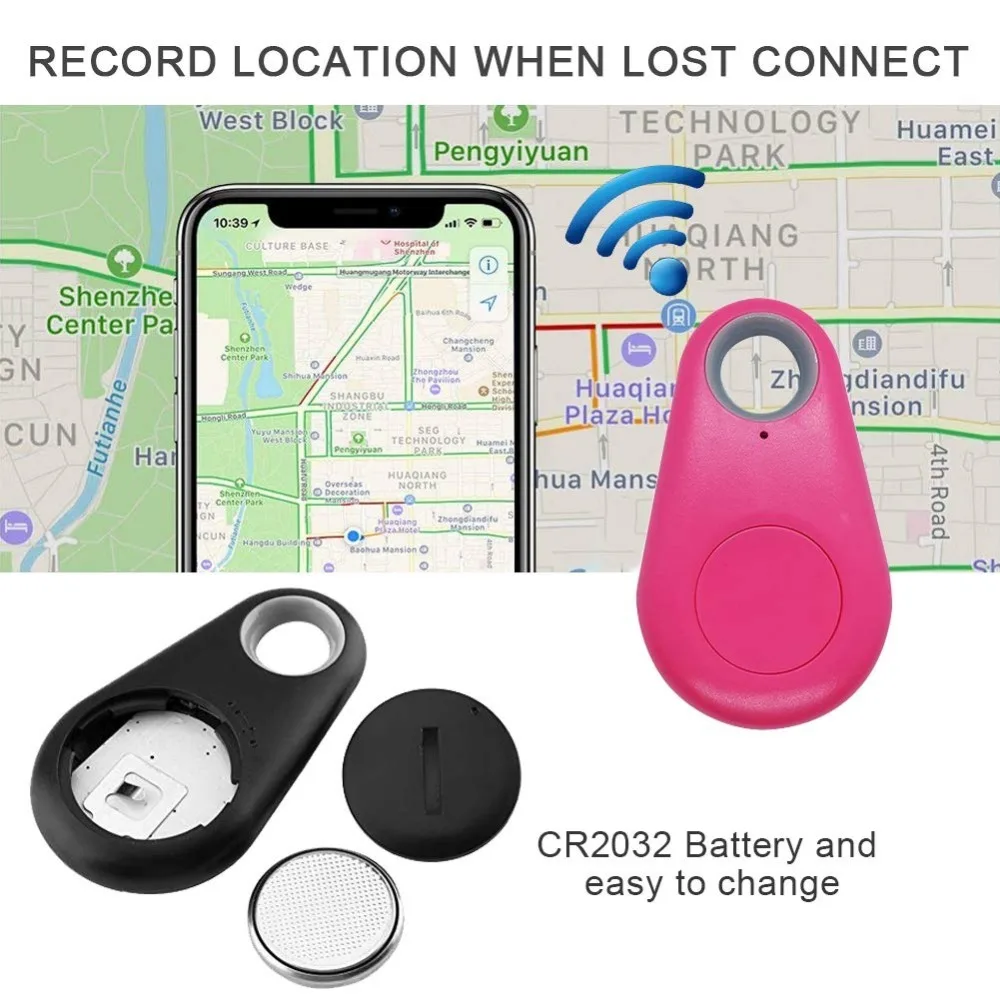 Противоутерянное устройство сигнализации умный мини Bluetooth 4 0 дистанционный GPS