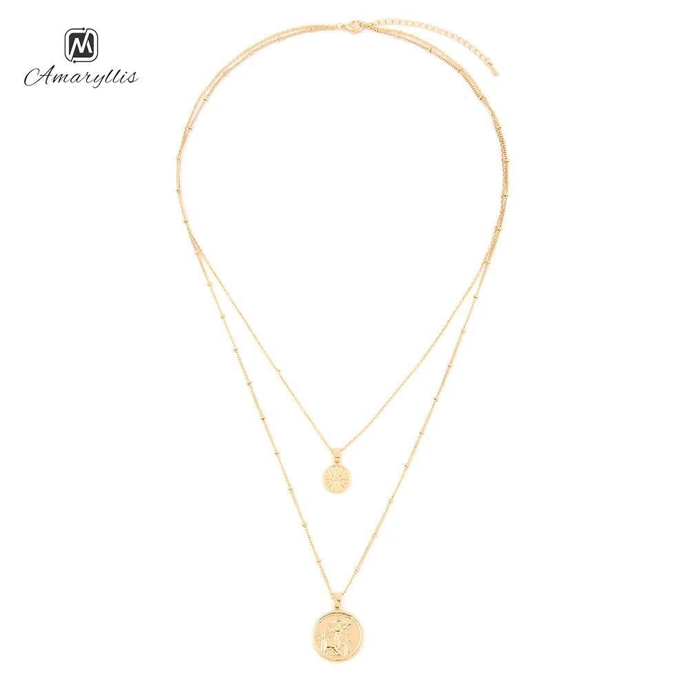 Amaiyllis New Fashion Sunshine Pendant Choker Necklace For Women Cute Cartoon Wapiti Dangle Choker layer Clavicle Chain Colliers
Amaiyllis New Fashion Sunshine Pendant Choker Necklace For Women Cute Cartoon Wapiti Dangle Choker layer Clavicle Chain Colliers