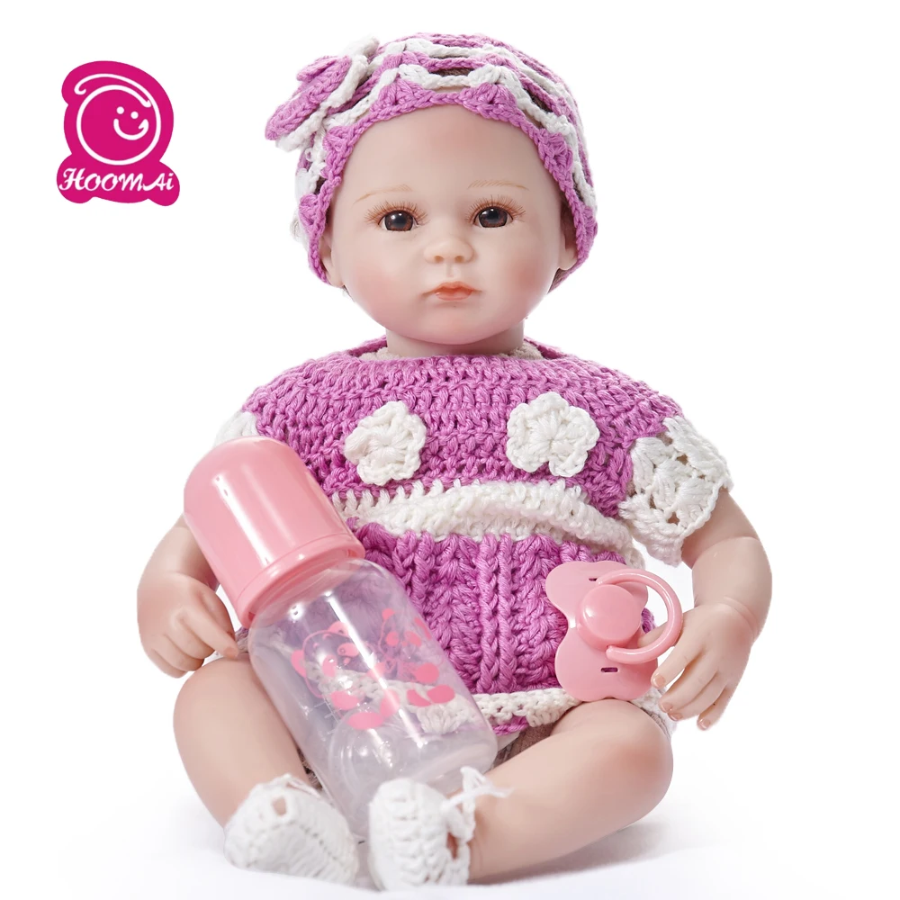 45CM New Style Baby Dolls Lifelike Reborn Baby Doll Action Figure Toys Silicone Children Toy with Hair Kids Birthday Gift
45CM New Style Baby Dolls Lifelike Reborn Baby Doll Action Figure Toys Silicone Children Toy with Hair Kids Birthday Gift
