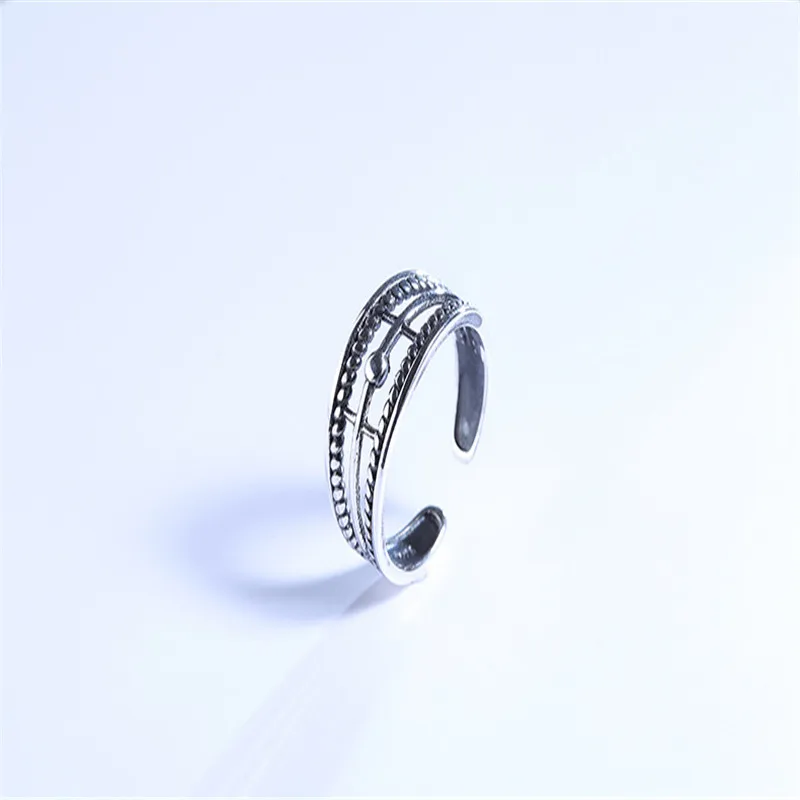 INZATT Vintage Hollow Cross Round Beads Adjustable Ring Genuine 925 Sterling Silver Fine Jewelry For Women Personality Bijoux
INZATT Vintage Hollow Cross Round Beads Adjustable Ring Genuine 925 Sterling Silver Fine Jewelry For Women Personality Bijoux