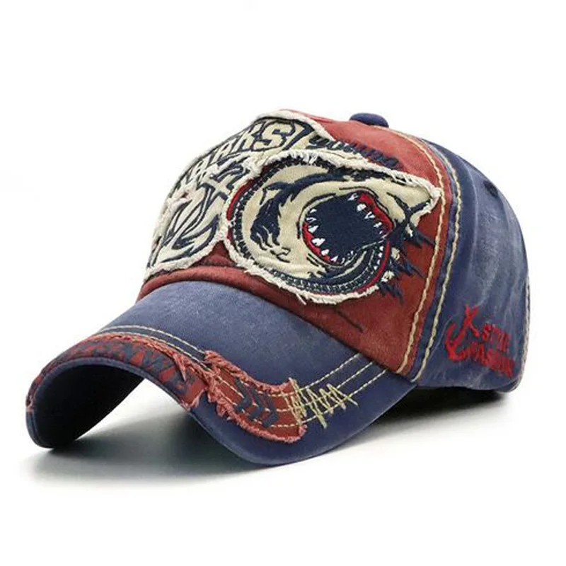 XEONGKVI New Water Washing Shark Baseball Caps Spring Autumn Brand Snapback Cotton Hats For Women And Men Peaked Cap Casquette
XEONGKVI New Water Washing Shark Baseball Caps Spring Autumn Brand Snapback Cotton Hats For Women And Men Peaked Cap Casquette