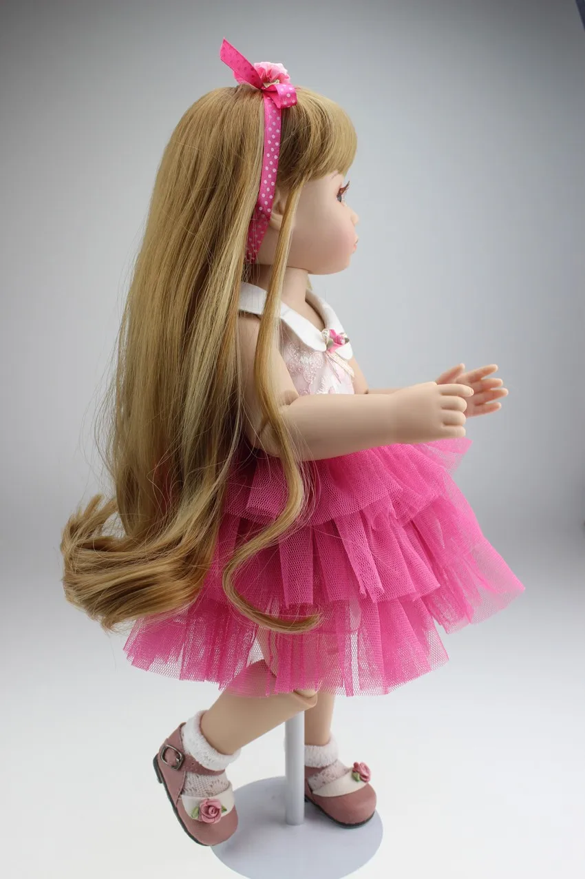 NPK новая 18 дюймовая красивая кукла SD/BJD ручной работы с суставами подарки для