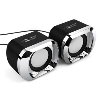 USB 2.0 Notebook Speakers Wired Stereo Mini Computer Speaker for Desktop Laptop Notebook PC MP3 MP4 3.5mm AUX IN black
USB 2.0 Notebook Speakers Wired Stereo Mini Computer Speaker for Desktop Laptop Notebook PC MP3 MP4 3.5mm AUX IN black