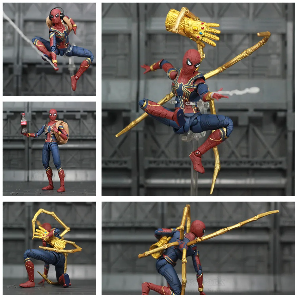 Marvel Avenger Iron Spider Man 6" Movie Action Figure Tom Holland Legends Spiderman Far From Home Endgame Toys Doll KO's SHF
Marvel Avenger Iron Spider Man 6" Movie Action Figure Tom Holland Legends Spiderman Far From Home Endgame Toys Doll KO's SHF