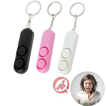 Self-Defense Safety Alarm 120dB Dual Siren Personal Security Alert With Keychain
Self-Defense Safety Alarm 120dB Dual Siren Personal Security Alert With Keychain