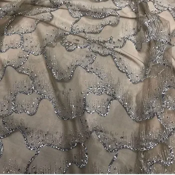 New Arrival french Net african silver gold glitter sequence sequin lace fabric for wedding party
New Arrival french Net african silver gold glitter sequence sequin lace fabric for wedding party