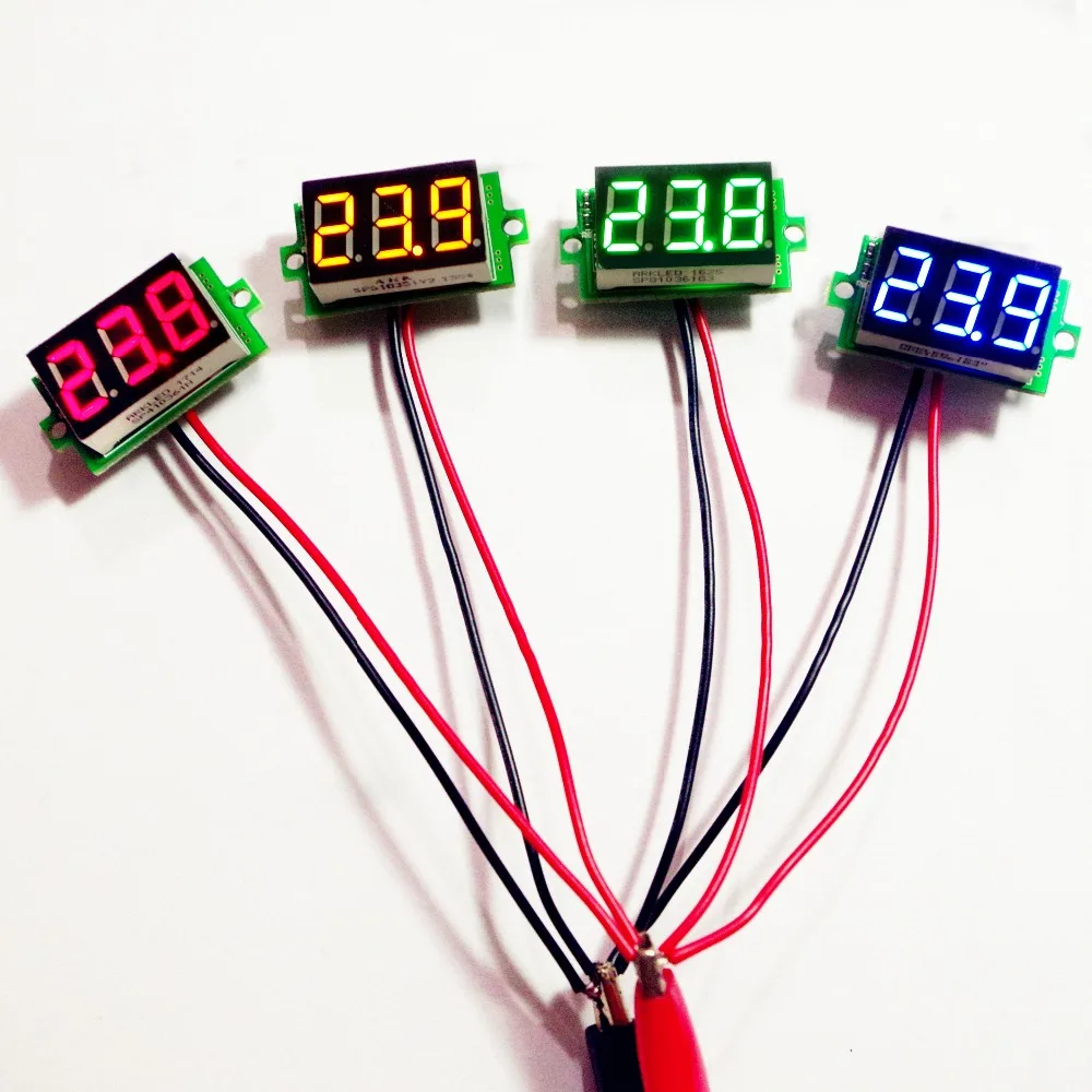 0.36 inch ultra small digital DC voltage thermometer digital display two-wire DC4-28V battery voltage thermometer
0.36 inch ultra small digital DC voltage thermometer digital display two-wire DC4-28V battery voltage thermometer