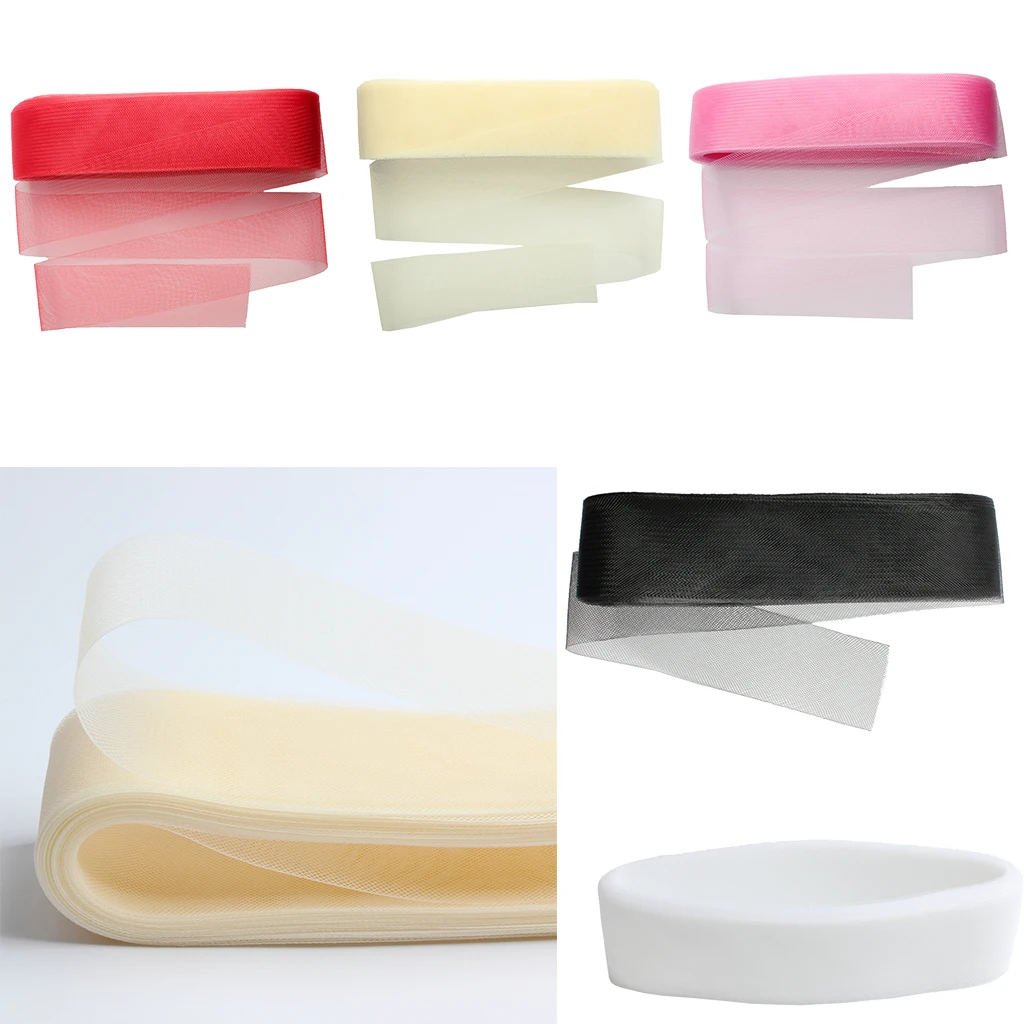 2 Rolls of 25 Yards Polyester Ribbon Hair Net Mesh for DIY Craft Clothing Accessories and Wedding Bridal Decoration
2 Rolls of 25 Yards Polyester Ribbon Hair Net Mesh for DIY Craft Clothing Accessories and Wedding Bridal Decoration