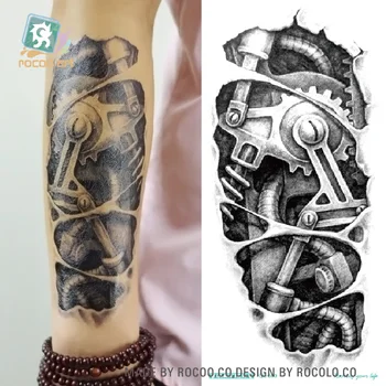 QC-600/20X10cm Long Colorful High Solution Body Art Horrible Section mechanism Design Temporary Fake Flash Tatoo Sticker Taty
QC-600/20X10cm Long Colorful High Solution Body Art Horrible Section mechanism Design Temporary Fake Flash Tatoo Sticker Taty