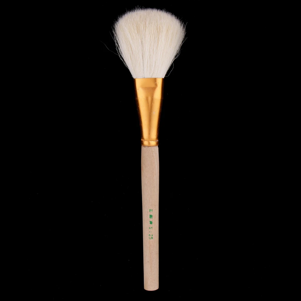 Big Head Clay Cleaning Wooden Brushes Shapers, Artists Paint Brushes, Pottery Clay Sculpture Carving Tools, Cleaning, Drawing
