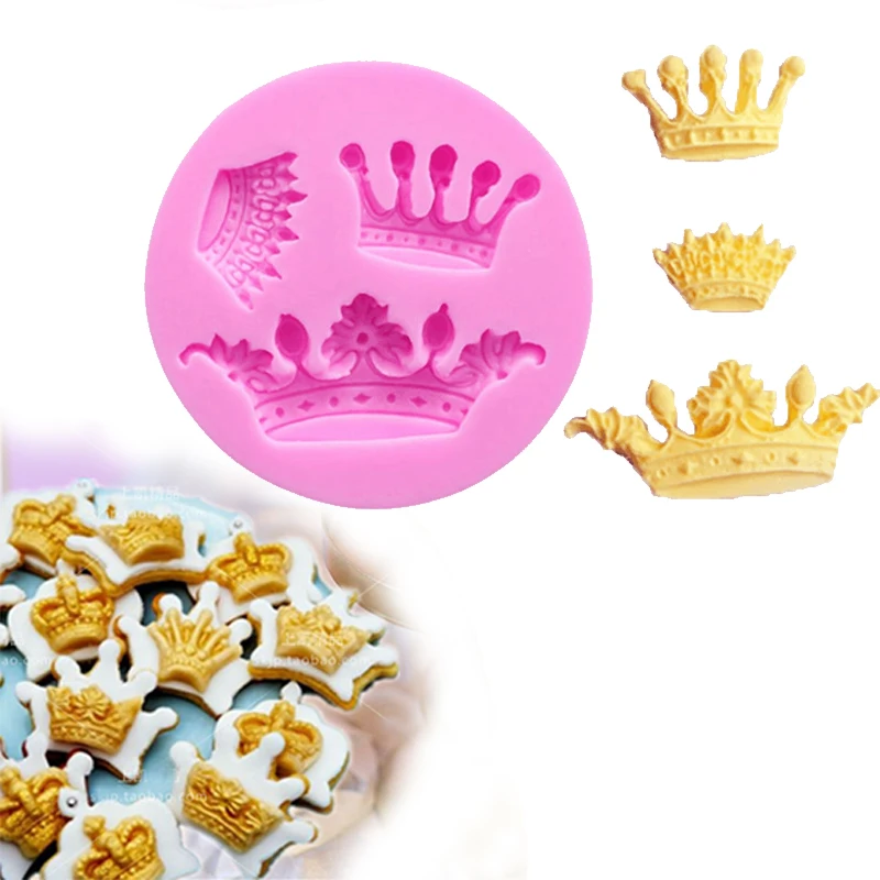 DIY Princess Crown Shape Silicone Fondant Mold Soap Chocolate Jelly Baking Mould Sugar Craft Tools
DIY Princess Crown Shape Silicone Fondant Mold Soap Chocolate Jelly Baking Mould Sugar Craft Tools