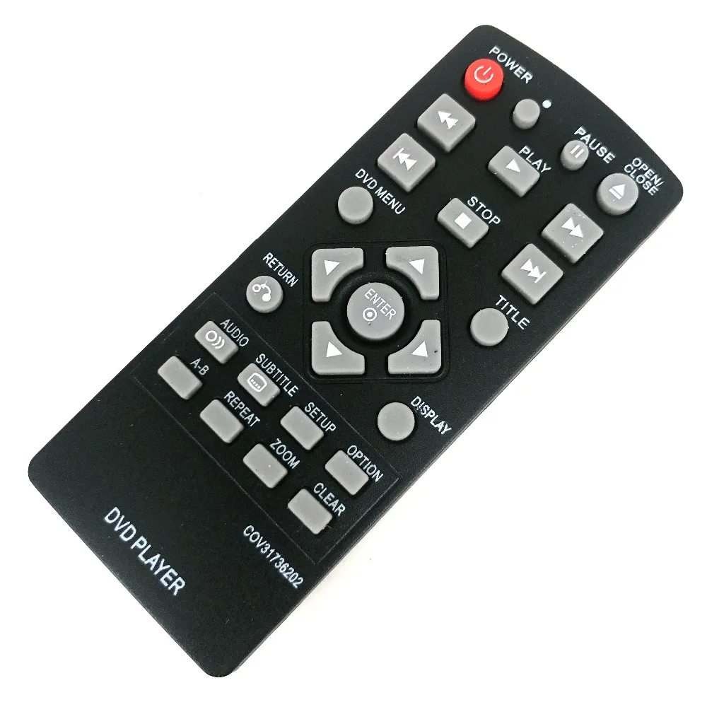Новый пульт дистанционного управления для LG подходит для DVD-плеера COV31736202 подходит для DP132 DP132NU bedienung
Новый пульт дистанционного управления для LG подходит для DVD-плеера COV31736202 подходит для DP132 DP132NU bedienung