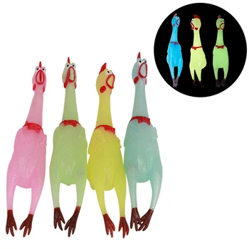 New Soft Luminous Screaming funny glabrous Chicken Squeeze Sound Decompression Toy Stress Reliever
New Soft Luminous Screaming funny glabrous Chicken Squeeze Sound Decompression Toy Stress Reliever