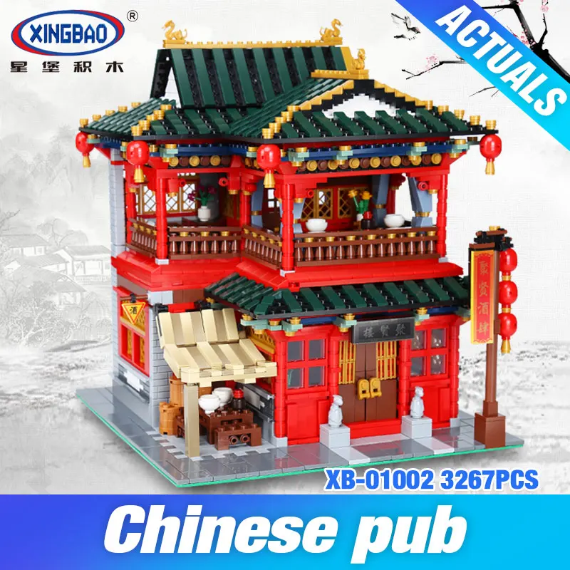 Xingbao 01002 3267Pcs MOC Creative Series The Beautiful Tavern Set Children Educational Building Blocks Bricks Toys Model Gifts
Xingbao 01002 3267Pcs MOC Creative Series The Beautiful Tavern Set Children Educational Building Blocks Bricks Toys Model Gifts