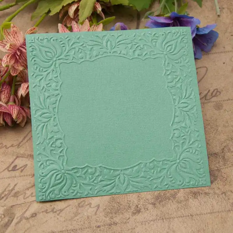 Flower Frame Plastic Embossing Folders Stencils Template Molds Scrapbooking Paper Crafts Cards Making DIY Album Decoration
Flower Frame Plastic Embossing Folders Stencils Template Molds Scrapbooking Paper Crafts Cards Making DIY Album Decoration