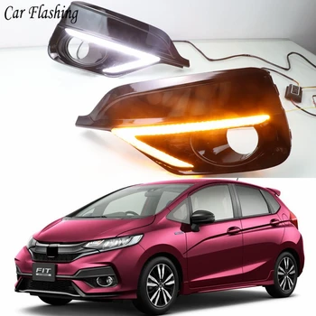 2PCS For Honda Fit Jazz Sport RS 2018 2019 Turn Yellow Signal Relay Waterproof Car DRL 12V LED Daytime Running Light Fog Lamp
2PCS For Honda Fit Jazz Sport RS 2018 2019 Turn Yellow Signal Relay Waterproof Car DRL 12V LED Daytime Running Light Fog Lamp