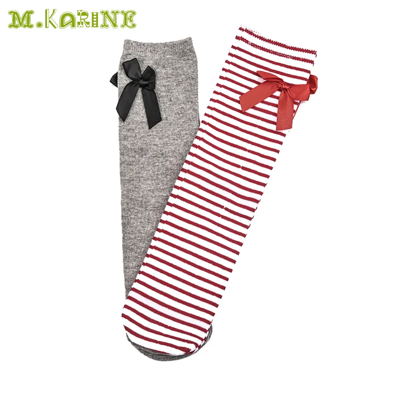 Hot Cotton Girls Stockings Two Pair Baby Kid Children Leg Warmers Bowknot Stripes Knee High Socks For 2-8Y Girls White Red Black
Hot Cotton Girls Stockings Two Pair Baby Kid Children Leg Warmers Bowknot Stripes Knee High Socks For 2-8Y Girls White Red Black