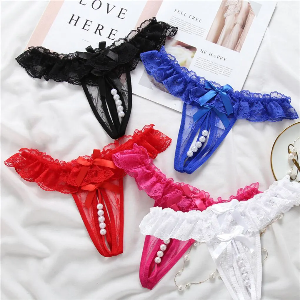 2019 New Transparent Pearl Peplum Frill Women G-string Embroidery Girl Underpants Briefs
2019 New Transparent Pearl Peplum Frill Women G-string Embroidery Girl Underpants Briefs
