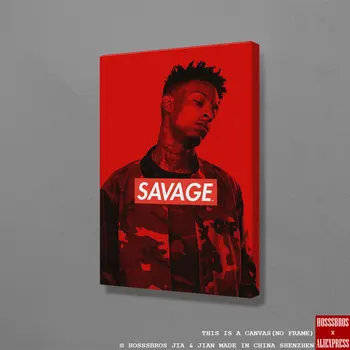 21 Savage Poster Painting Wall Art Canvas For Teens Living Room Home Bedroom Study Dorm room Apartment Art Decoration Prints
21 Savage Poster Painting Wall Art Canvas For Teens Living Room Home Bedroom Study Dorm room Apartment Art Decoration Prints