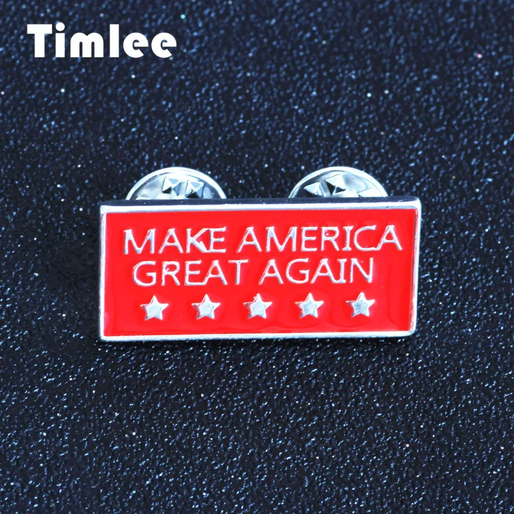 Timlee X275 USA Flag Enamel Pins Make America Great Again Alloy Brooch Pins,Fashion Jewelry Wholesale
Timlee X275 USA Flag Enamel Pins Make America Great Again Alloy Brooch Pins,Fashion Jewelry Wholesale