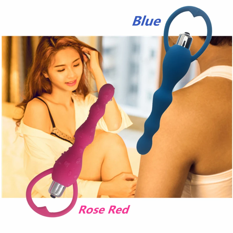 Sex Toys Anal Vibrator, Sexo Long Anal Plugs Beaded Erotic Toys Adult Products For Women And Men Sex Products For Couple