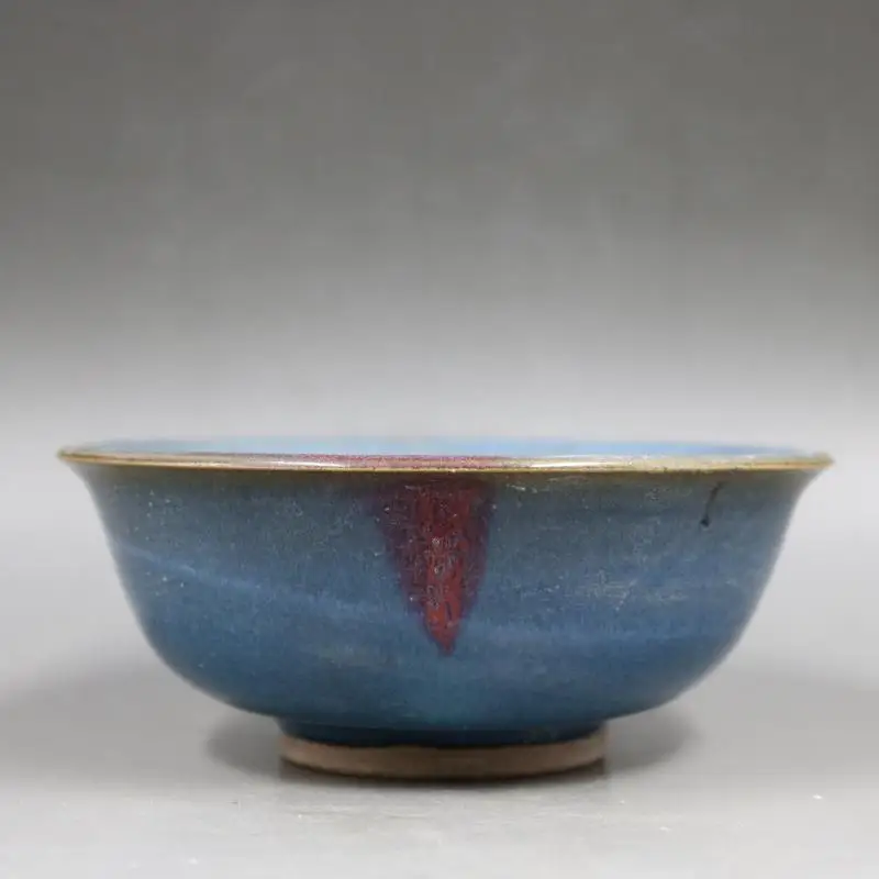

Songjun Kiln Red Point Bowl for Handmade Porcelain Collection of Old Ancient Song Dynasty Porcelain