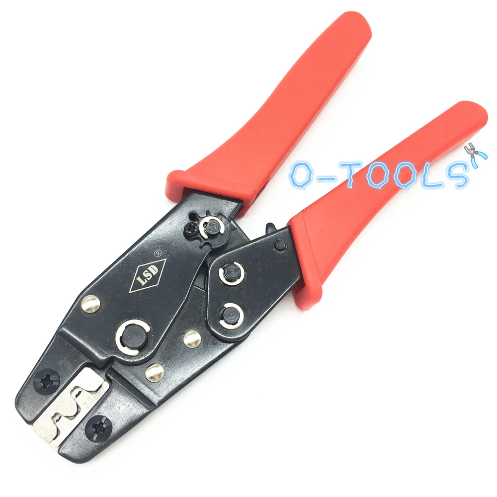 

Hand Crimping Pliers HS-02B for crimping non-insulated open plug connectors cable barrel terminals 0.5-2.5mm2 crimping tools