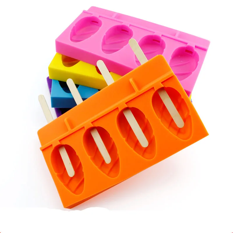 Cute Nice Small 4 caves Oval Shapedl Silicone Chocolate Lollipop Ice Cream Pop Popsicle Mould Mold
Cute Nice Small 4 caves Oval Shapedl Silicone Chocolate Lollipop Ice Cream Pop Popsicle Mould Mold