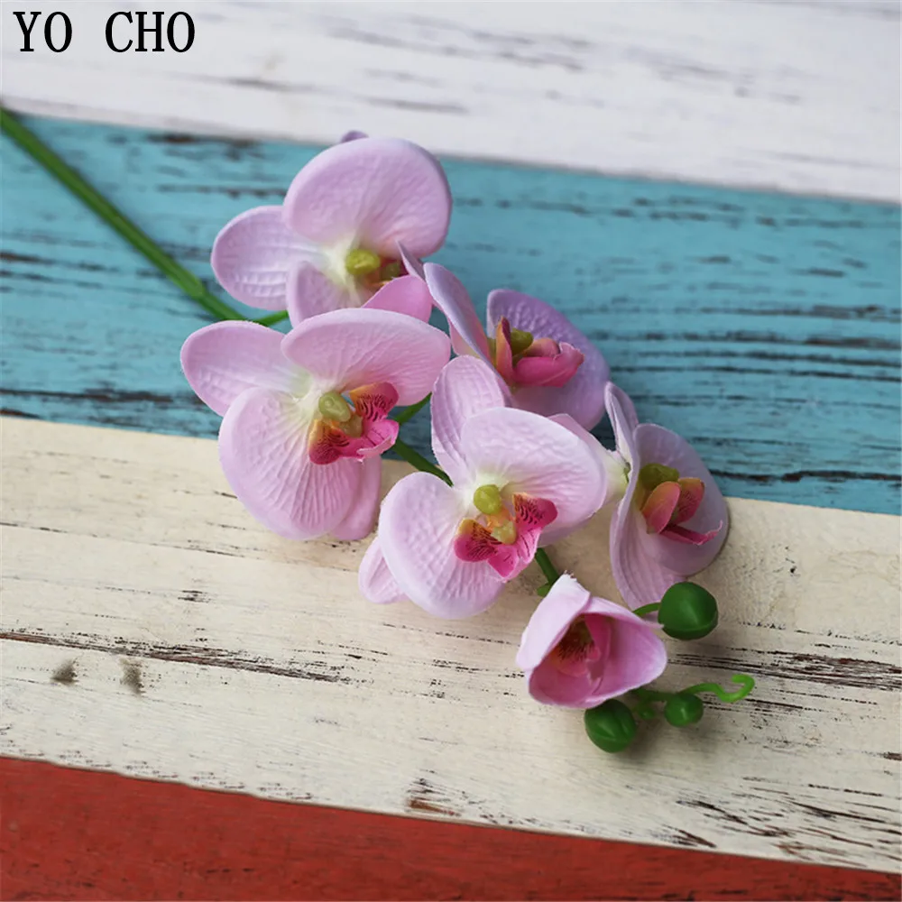 YO CHO Wedding Decoration Orchid Christmas Decoration Phalaenopsis For Home Fake PU Flower Real Touch Artificial Flowers
YO CHO Wedding Decoration Orchid Christmas Decoration Phalaenopsis For Home Fake PU Flower Real Touch Artificial Flowers