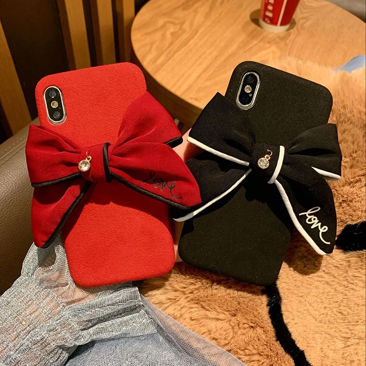 Kuutti Squishy Luxury Women Girls Red Black Bow Tie Carbon Fiber Phone Cases for iPhone 6 6s 7 8 Plus X XR XS Max Covers Gifts
Kuutti Squishy Luxury Women Girls Red Black Bow Tie Carbon Fiber Phone Cases for iPhone 6 6s 7 8 Plus X XR XS Max Covers Gifts