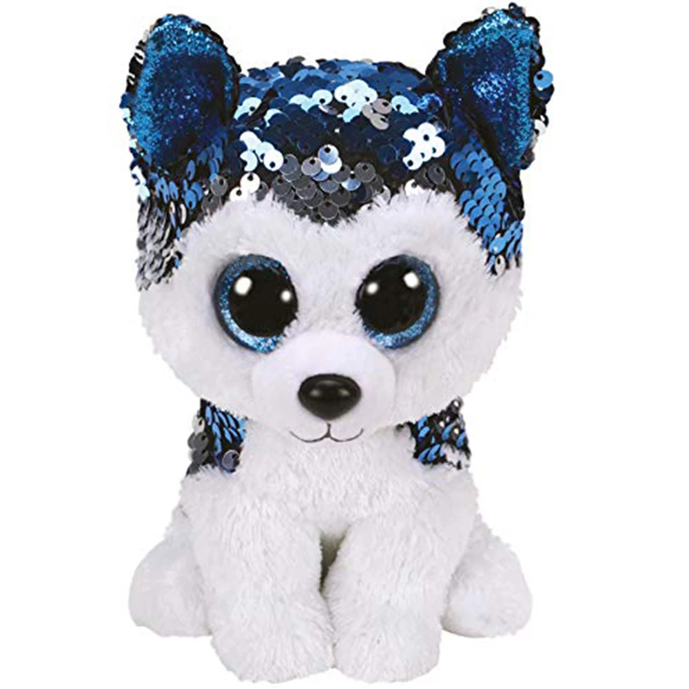 Pyoopeo Ty Sequins Flippables 6" 15cm Slush the Husky Plush Regular Soft Puppy Stuffed Animal Dog Collection Doll Toy
Pyoopeo Ty Sequins Flippables 6" 15cm Slush the Husky Plush Regular Soft Puppy Stuffed Animal Dog Collection Doll Toy
