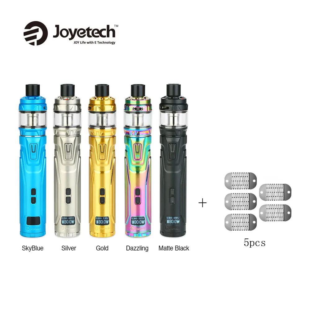 Original Joyetech ULTEX T80 w/ CUBIS Max Tank & Joyetech NCFilmTM Heater Electronic Cigarette e-cig Pen Kit Vs ijust s/ Ijust 3
Original Joyetech ULTEX T80 w/ CUBIS Max Tank & Joyetech NCFilmTM Heater Electronic Cigarette e-cig Pen Kit Vs ijust s/ Ijust 3
