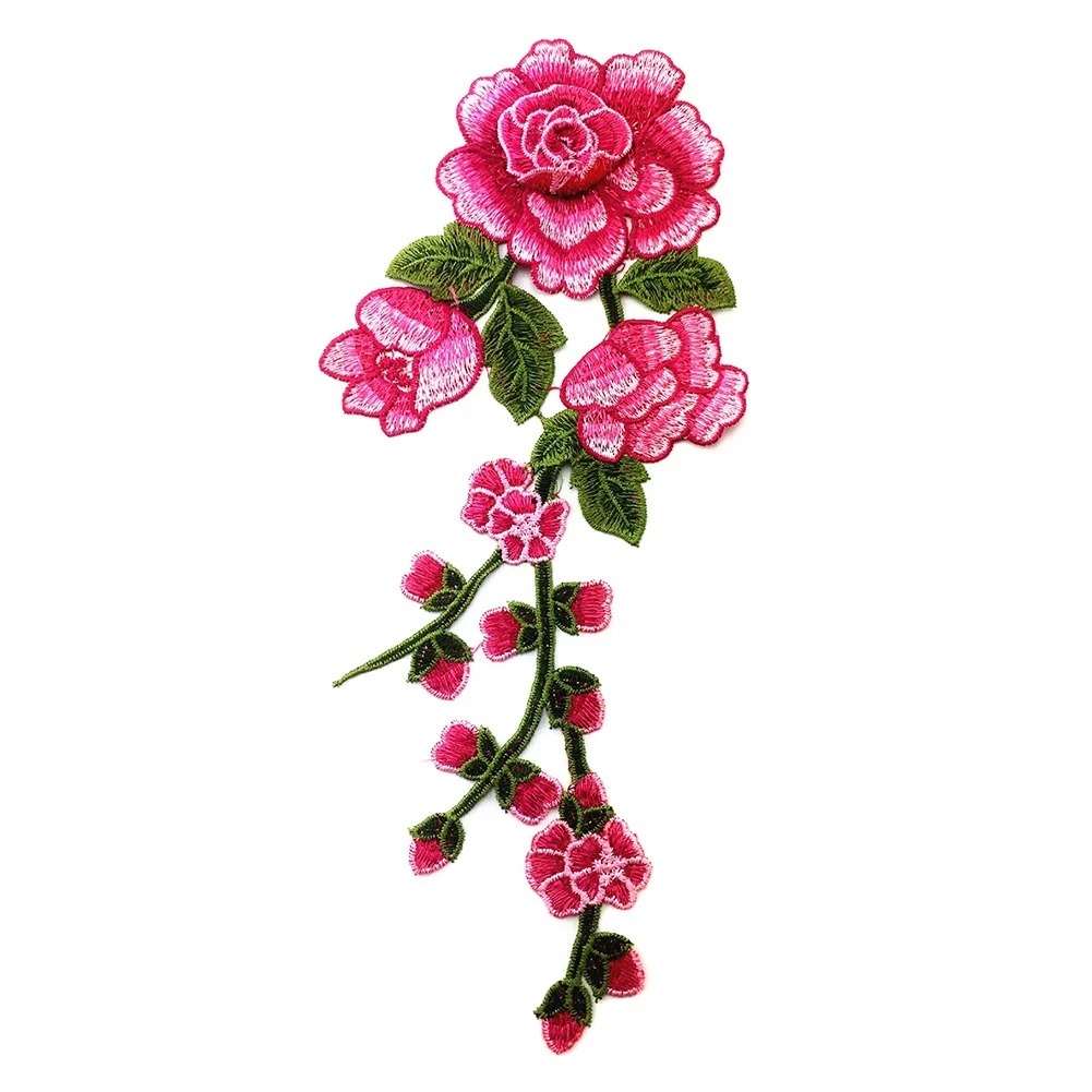 'The Best' 3D Embroidery Patch Rose Flower Collar Neckline Sewing Applique DIY Decorative Jacket Patches 889
'The Best' 3D Embroidery Patch Rose Flower Collar Neckline Sewing Applique DIY Decorative Jacket Patches 889