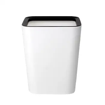 1pc Plastic Thickened Trash With Pressure Ring Uncovered Trash Garbage Can For Kitchen Office
1pc Plastic Thickened Trash With Pressure Ring Uncovered Trash Garbage Can For Kitchen Office