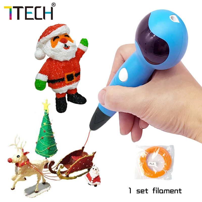 7TECH 3D Plastic Drawing Pen with ABS 1.75mm Filament Magic Printer Creative Pens 3 D Painting Kids Toy Robot 3D Printing Pencil
7TECH 3D Plastic Drawing Pen with ABS 1.75mm Filament Magic Printer Creative Pens 3 D Painting Kids Toy Robot 3D Printing Pencil