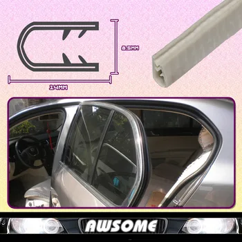 120" 3M 14mmx8.5mm U pillar Channel White Rubber Edge Trim Metal Inside Car Trailer Camper Door Window Flexible Seal Strip
120" 3M 14mmx8.5mm U pillar Channel White Rubber Edge Trim Metal Inside Car Trailer Camper Door Window Flexible Seal Strip