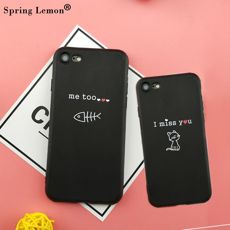 Spring Lemon Couple Cat and Fish Lovers i miss you Soft Silicone Protection Cover Case for iphone 7 7PLUS 8 8PLUS 6 5S X XS MAX
Spring Lemon Couple Cat and Fish Lovers i miss you Soft Silicone Protection Cover Case for iphone 7 7PLUS 8 8PLUS 6 5S X XS MAX