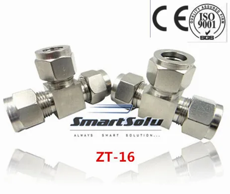 Free shipping Tee Union Stainless Steel Connector Fitting, ZT-16 Thread, Homebrew Fitting,Straight terminal fittings
Free shipping Tee Union Stainless Steel Connector Fitting, ZT-16 Thread, Homebrew Fitting,Straight terminal fittings