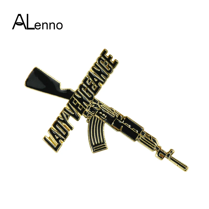 Enamel Gun Feminist Pins And Brooches For Women Vintage Metal Badge Coat Backpack Accessories Christmas Gift For Girl Jewelry
Enamel Gun Feminist Pins And Brooches For Women Vintage Metal Badge Coat Backpack Accessories Christmas Gift For Girl Jewelry