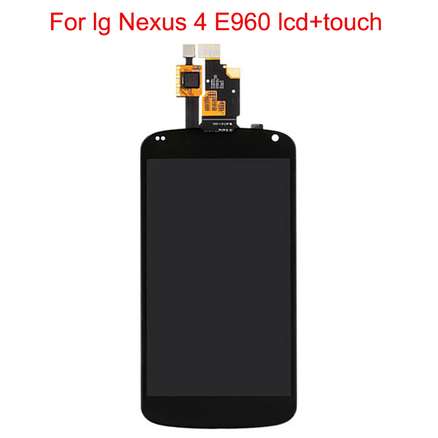 JPFix For LG Google Nexus 4 E960 LCD Display Touch Screen Assembly Replacement With Frame
JPFix For LG Google Nexus 4 E960 LCD Display Touch Screen Assembly Replacement With Frame