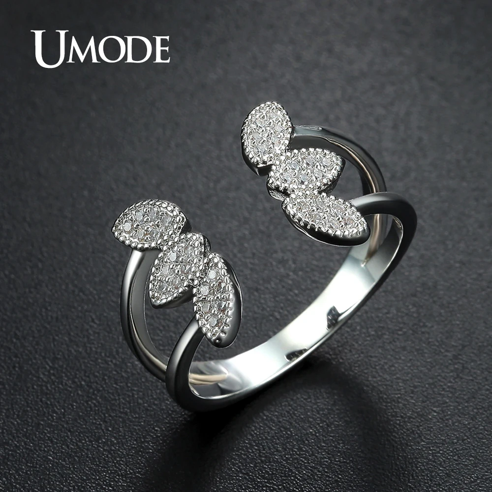 UMODE New Arrival Special Flower Shape Crystal Open Ring For Women Party Jewelry White Gold Color Cocktail Ring Hot Gifts UR0375
UMODE New Arrival Special Flower Shape Crystal Open Ring For Women Party Jewelry White Gold Color Cocktail Ring Hot Gifts UR0375
