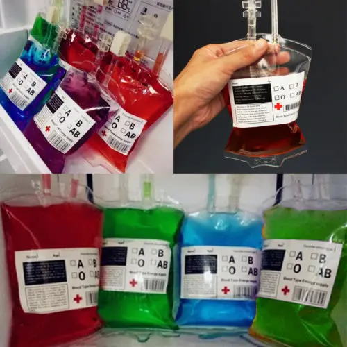 1pc Clear Food Grade Blood Bag Hallowen PVC Material Reusable Energy Drink Bottle Vampire Pouch Prop Party Cosplay
1pc Clear Food Grade Blood Bag Hallowen PVC Material Reusable Energy Drink Bottle Vampire Pouch Prop Party Cosplay