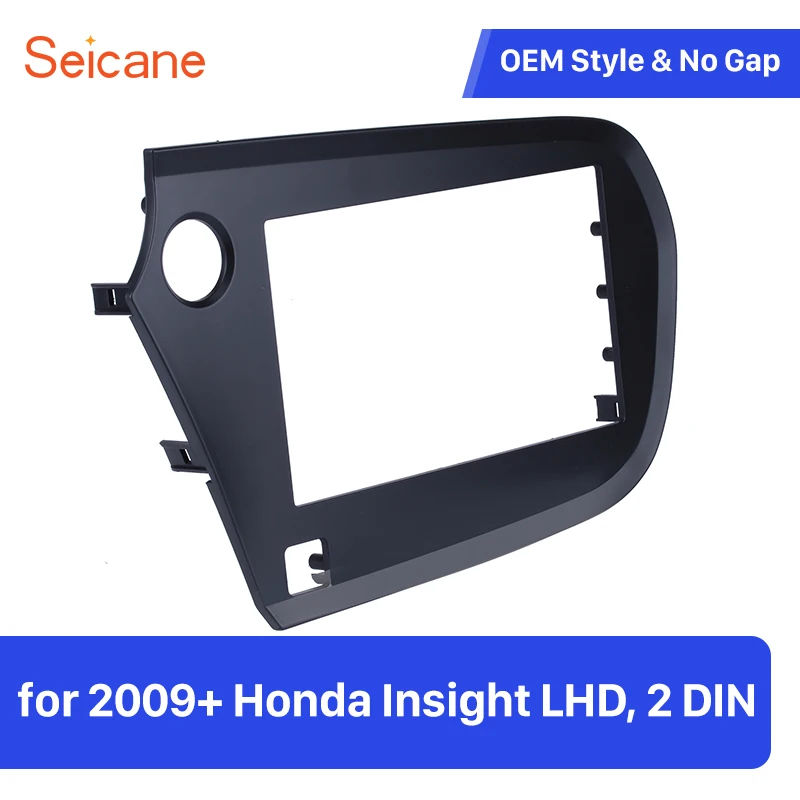 Seicane Double Din Car Stereo Refitting Frame Kit for 2009+ Honda Insight LHD In Dash Mount Plate
Seicane Double Din Car Stereo Refitting Frame Kit for 2009+ Honda Insight LHD In Dash Mount Plate