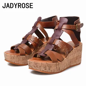 Vintage Design Women Platform Wedge Sandals Gladiator Ankle Strap Beach Summer Shoes Fashion Sapato Feminino Ladies Shoes Zapato
Vintage Design Women Platform Wedge Sandals Gladiator Ankle Strap Beach Summer Shoes Fashion Sapato Feminino Ladies Shoes Zapato