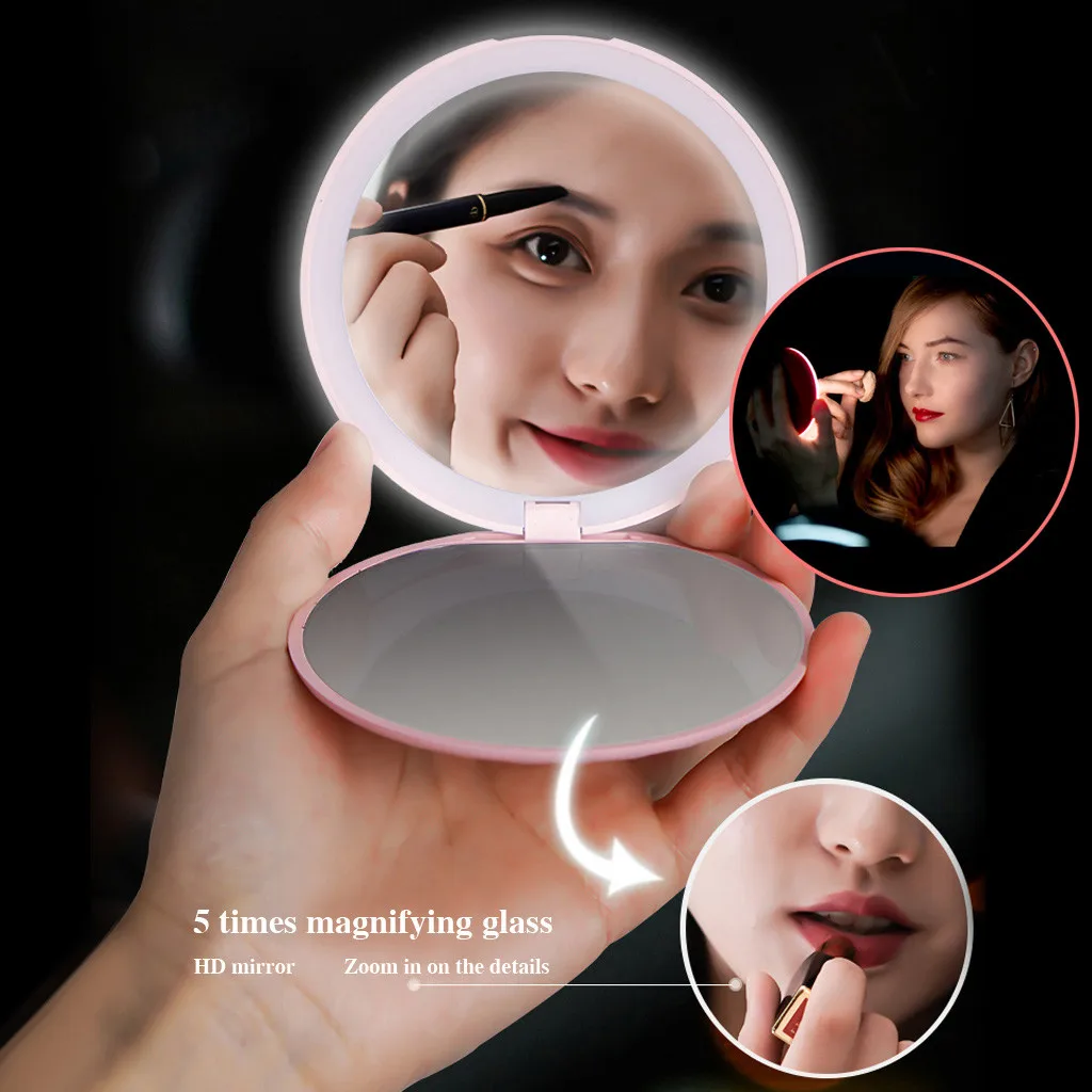 Double-sided Flat Makeup Mirrors Desktop Oval Small Portable Dressing Pink Princess Mirror Personalize Mirror Hot Sale
Double-sided Flat Makeup Mirrors Desktop Oval Small Portable Dressing Pink Princess Mirror Personalize Mirror Hot Sale